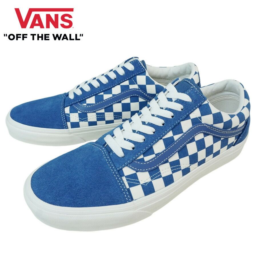 VANS バンズ ヴァンズオールドスクール OLD SKOOLCHECKERBOARD NAVY WHITEチェッカーボード ネイビー ホワイト 青 白 ホワイトメンズ レディース スニーカー 靴 ローカット sk8 スケシュー