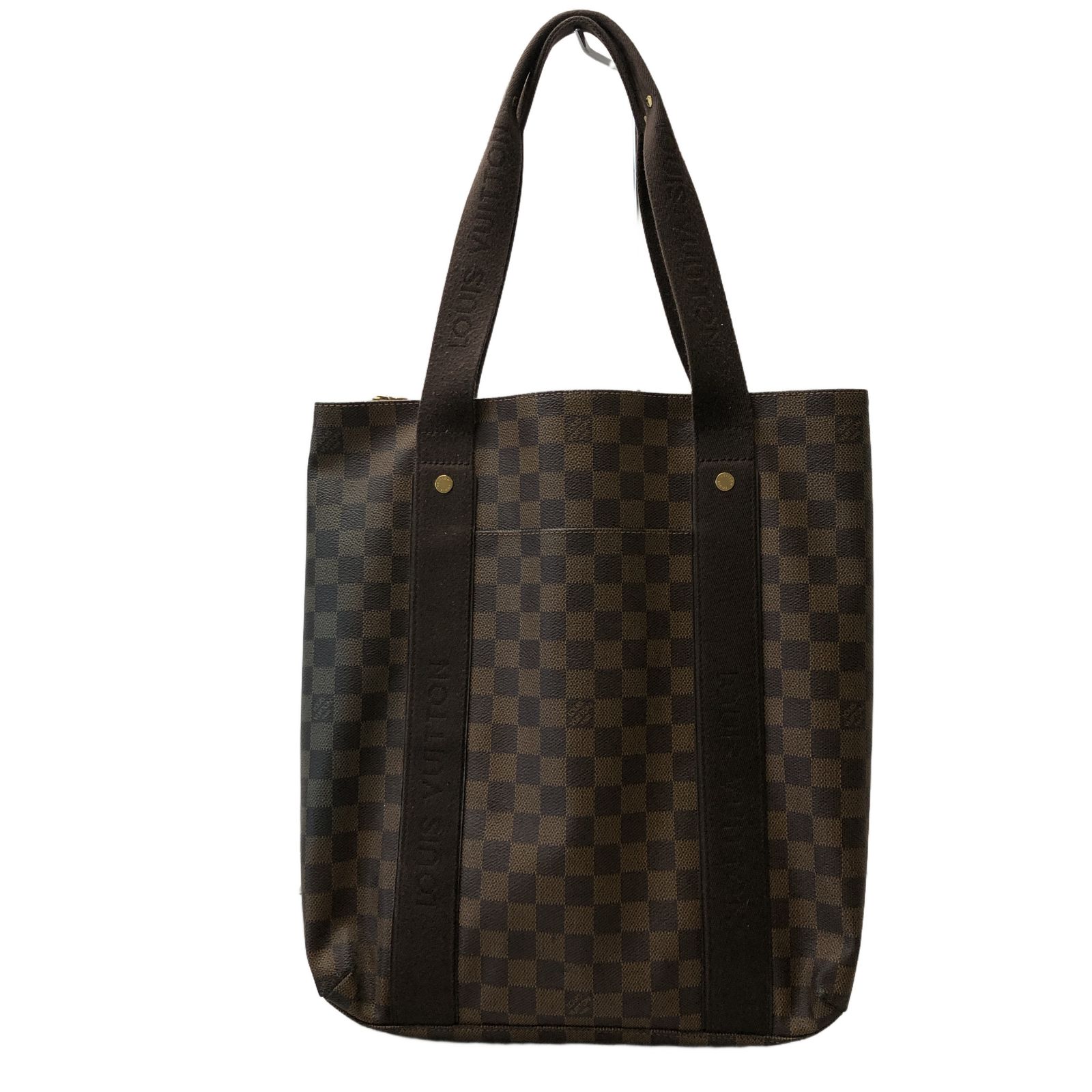 LOUIS VUITTON ルイ・ヴィトン ダミエ カバ・ボブール トート N52006 ブラウン ユニセックス ブランド バッグ 中古 T11302830
