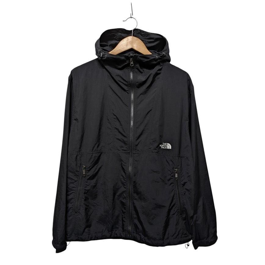 22 THE NORTH FACE ノースフェイス COMPACT JACKET コンパクトジャケット NP72230 ブラック系 ナイロン サイズM 653114