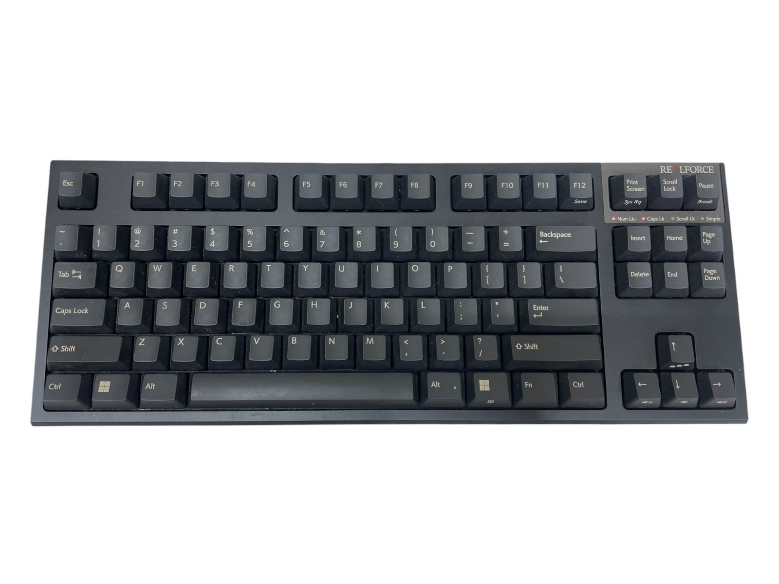 東プレ REALFORCE R3S KEYBOARD キーボード 有線 R3SD13 ブラック 家電/025