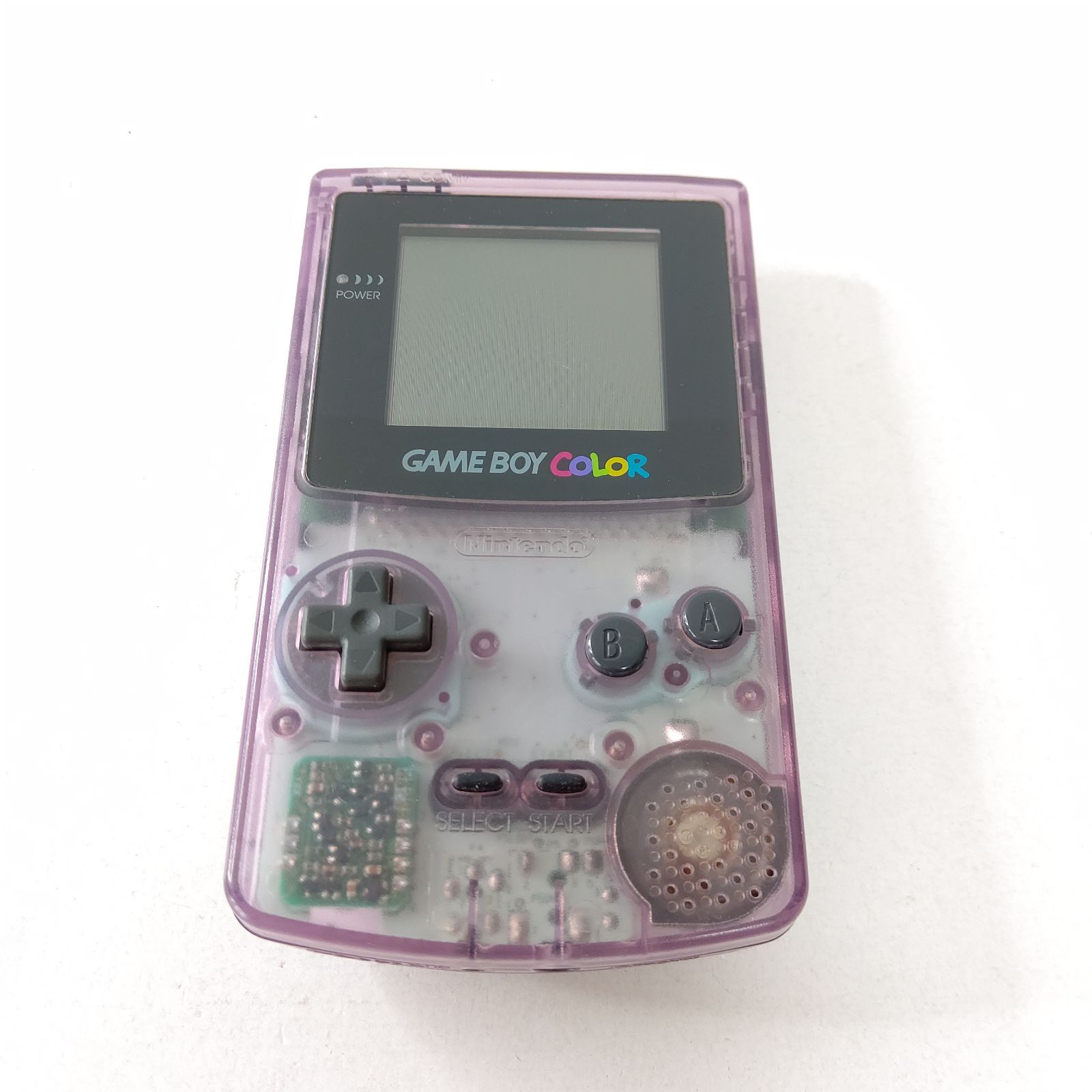 Nintendo　ゲームボーイカラー　クリアパープル　美品　任天堂　ゲーム機