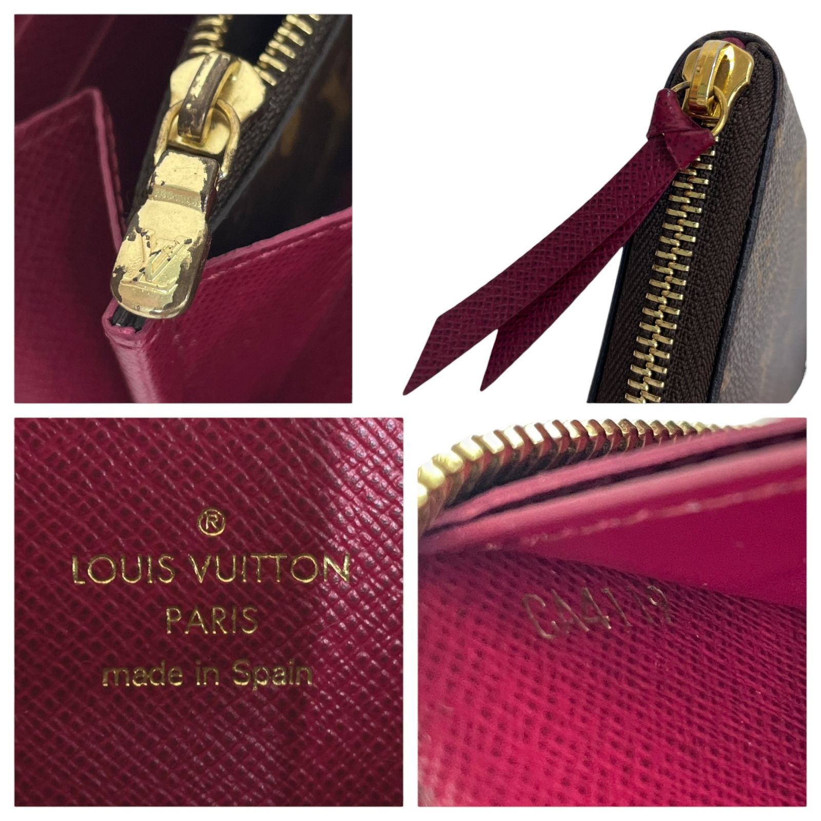 専用ルイ ヴィトン◎ポルトフォイユ クレマンス モノグラム ラウンドファスナー LOUIS VUITTON (ルイヴィトン) ポルトフォイユクレマンス モノグラム