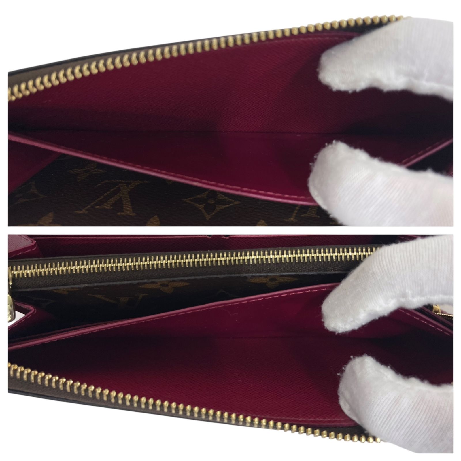 LOUIS VUITTON (ルイヴィトン) ポルトフォイユクレマンス モノグラム
