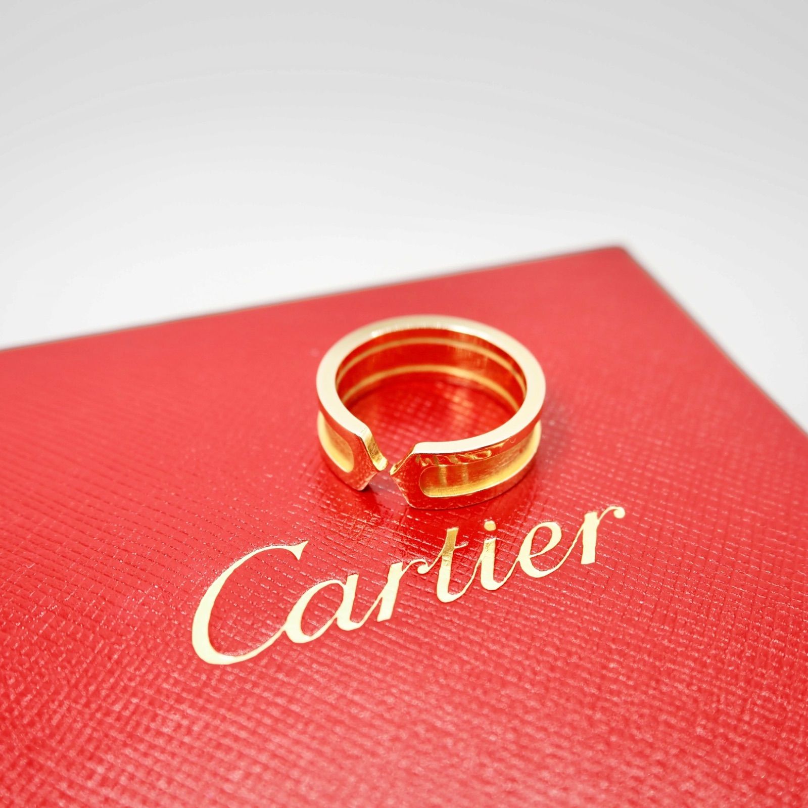 Cartier 約13号 C2リング K18 ピンクゴールドカルティエ 付属品付き