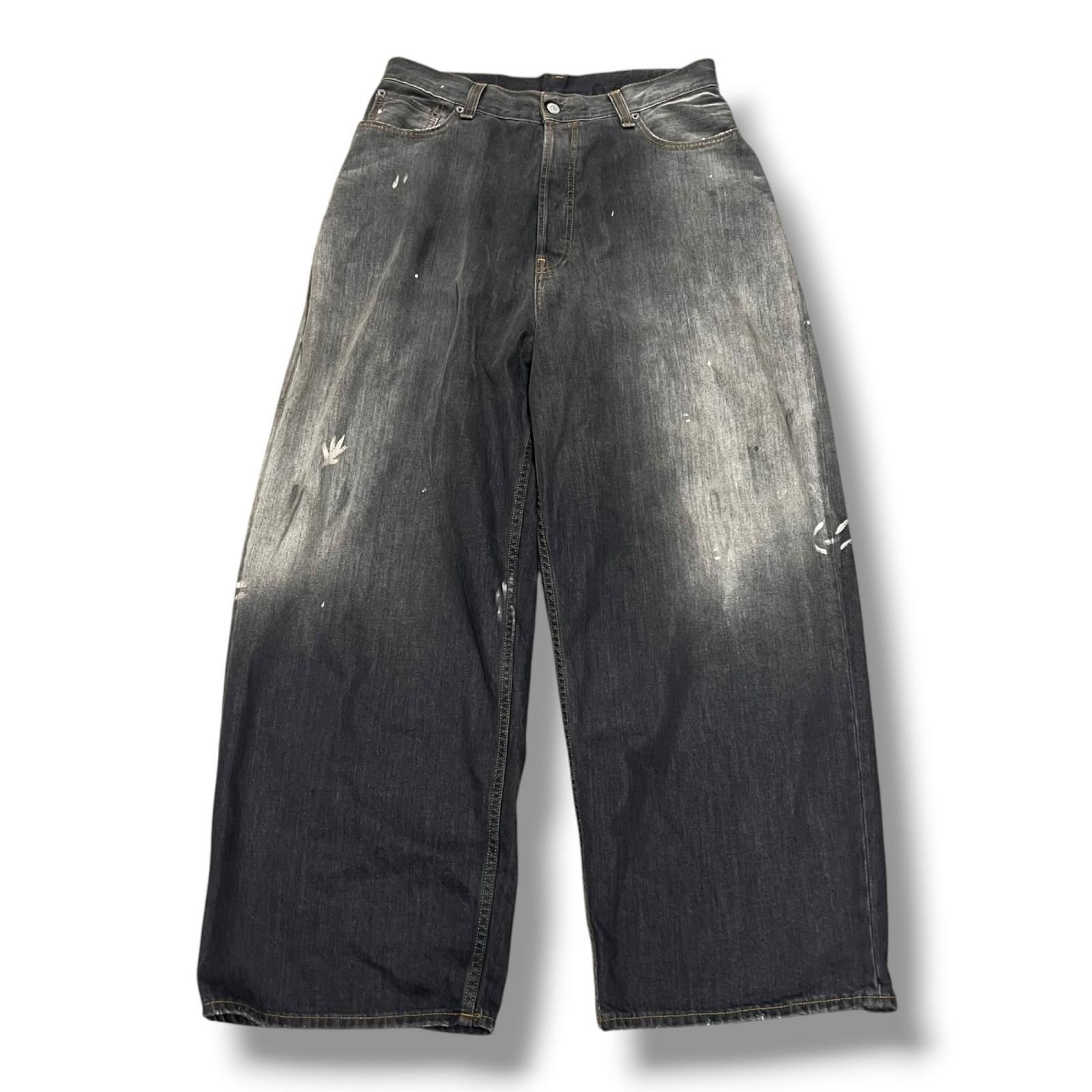 参考上代129800円 ACNE STUDIOS 2023M FN Black Trafalgar