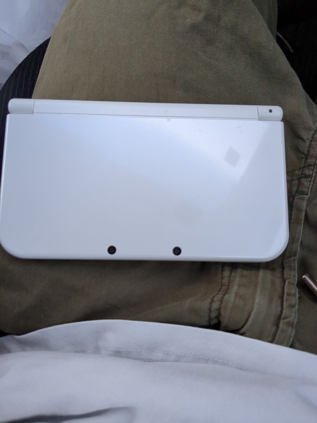 NEWニンテンドー3DS LL パールホワイト タッチペン付 動作確認済み