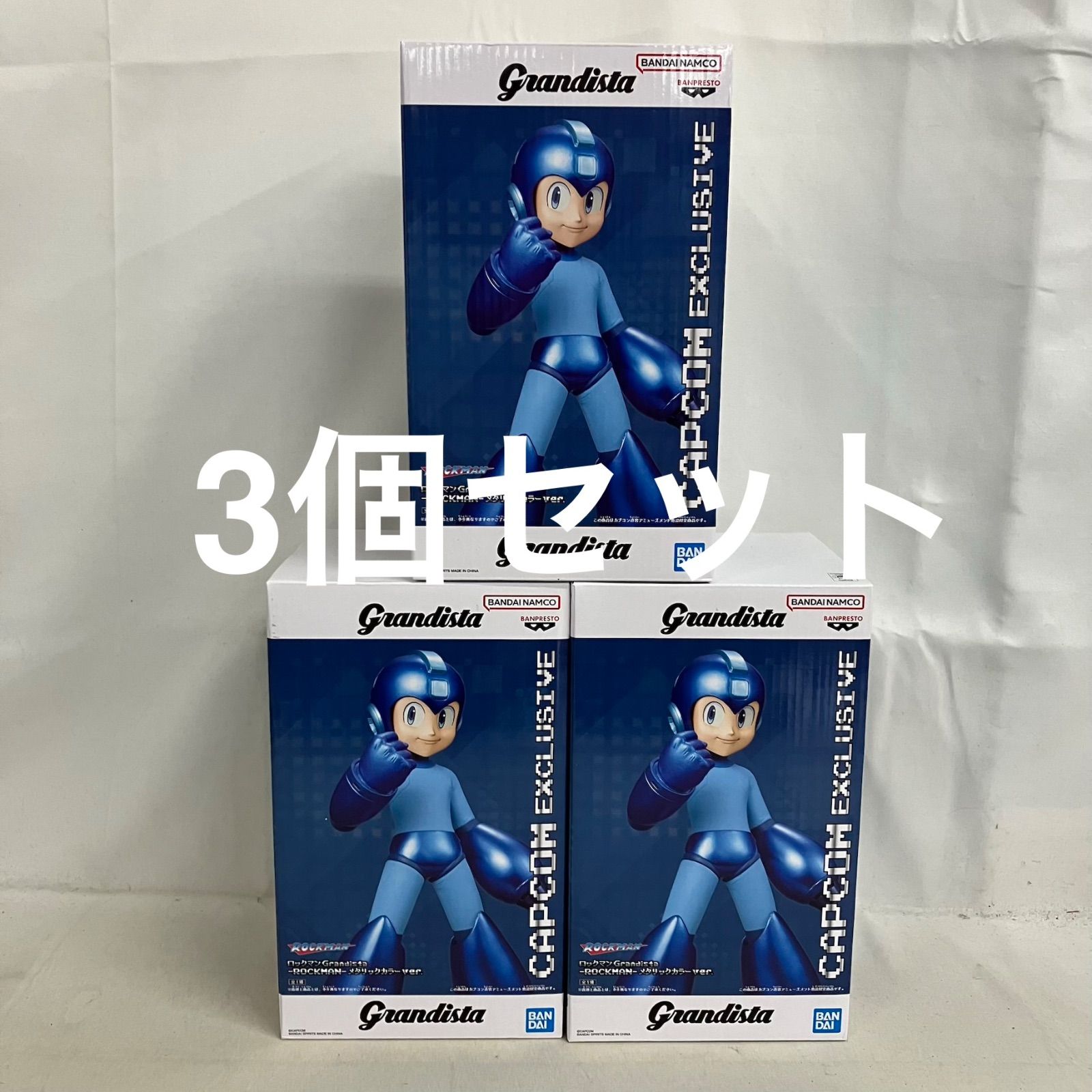 未開封 ロックマン Grandista ロックマン メタリックカラー カプコン