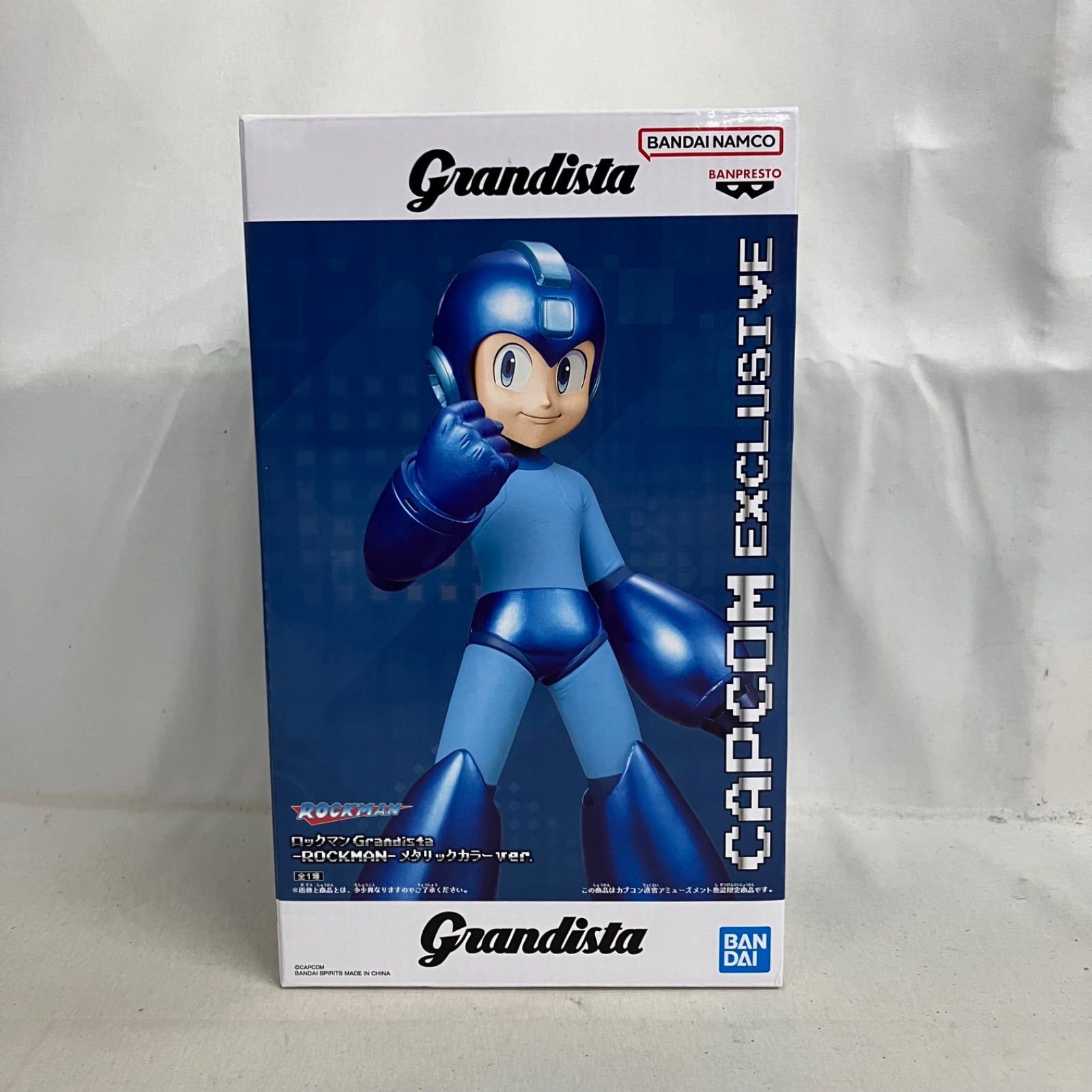 未開封 ロックマン Grandista ロックマン メタリックカラー カプコン 