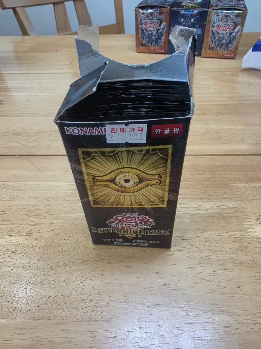 レアパック 遊☆戯☆王 ミレニアムパック 1곽