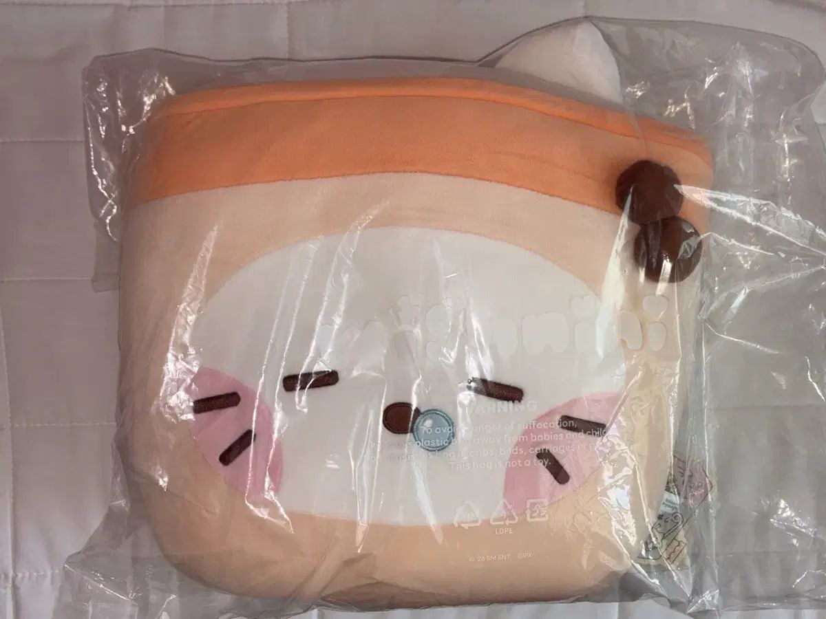 新品 LINE FRIENDS WIND AND WISH (ウィッシュ) BUBBLE TEENFRESH (バブル) -YOU- (ユウ) クッション