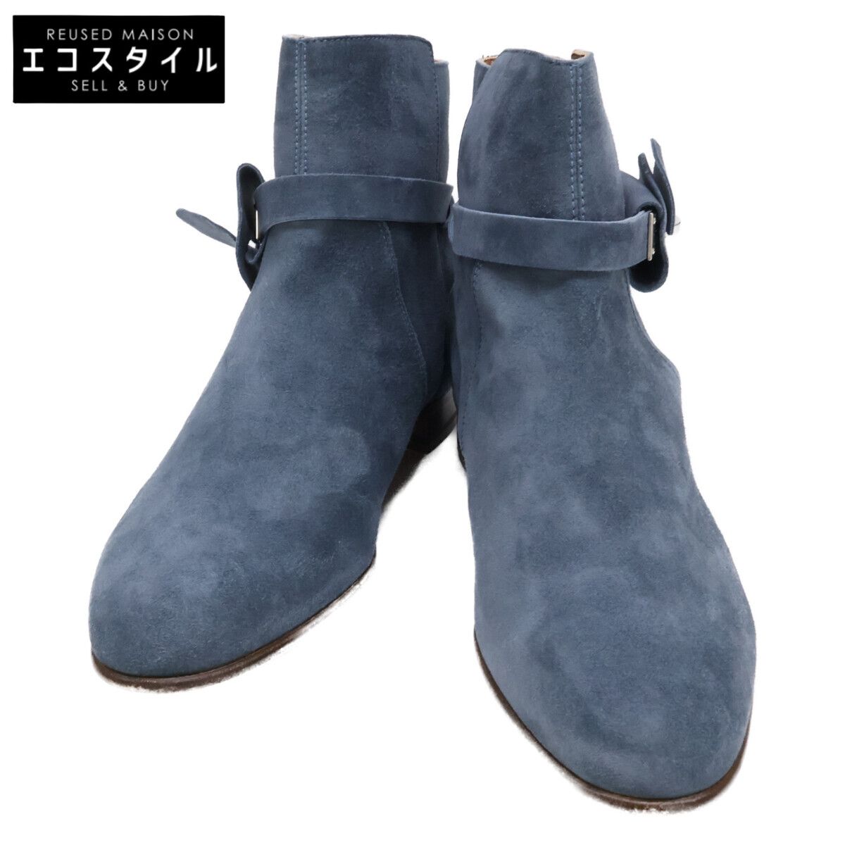 HERMES　エルメス　【新品】NEO ネオ スエード ケリーストラップ ショートブーツ　36 1/2