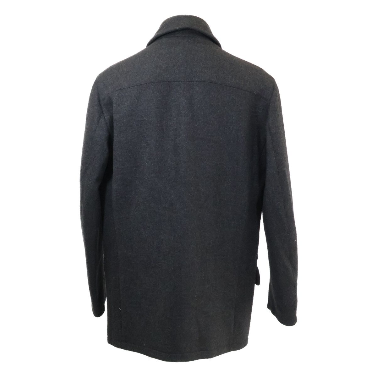 HERMES エルメス 【国内正規】カシミヤ100％ ジップアップ ハーフ 52