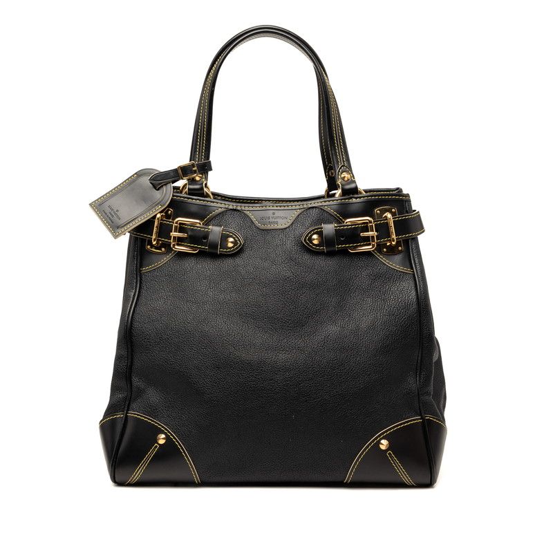 ルイ ヴィトン スハリ マジェステュウ ハンドバッグ M95650 ブラック レザー レディース LOUIS VUITTON【1-0269406】
