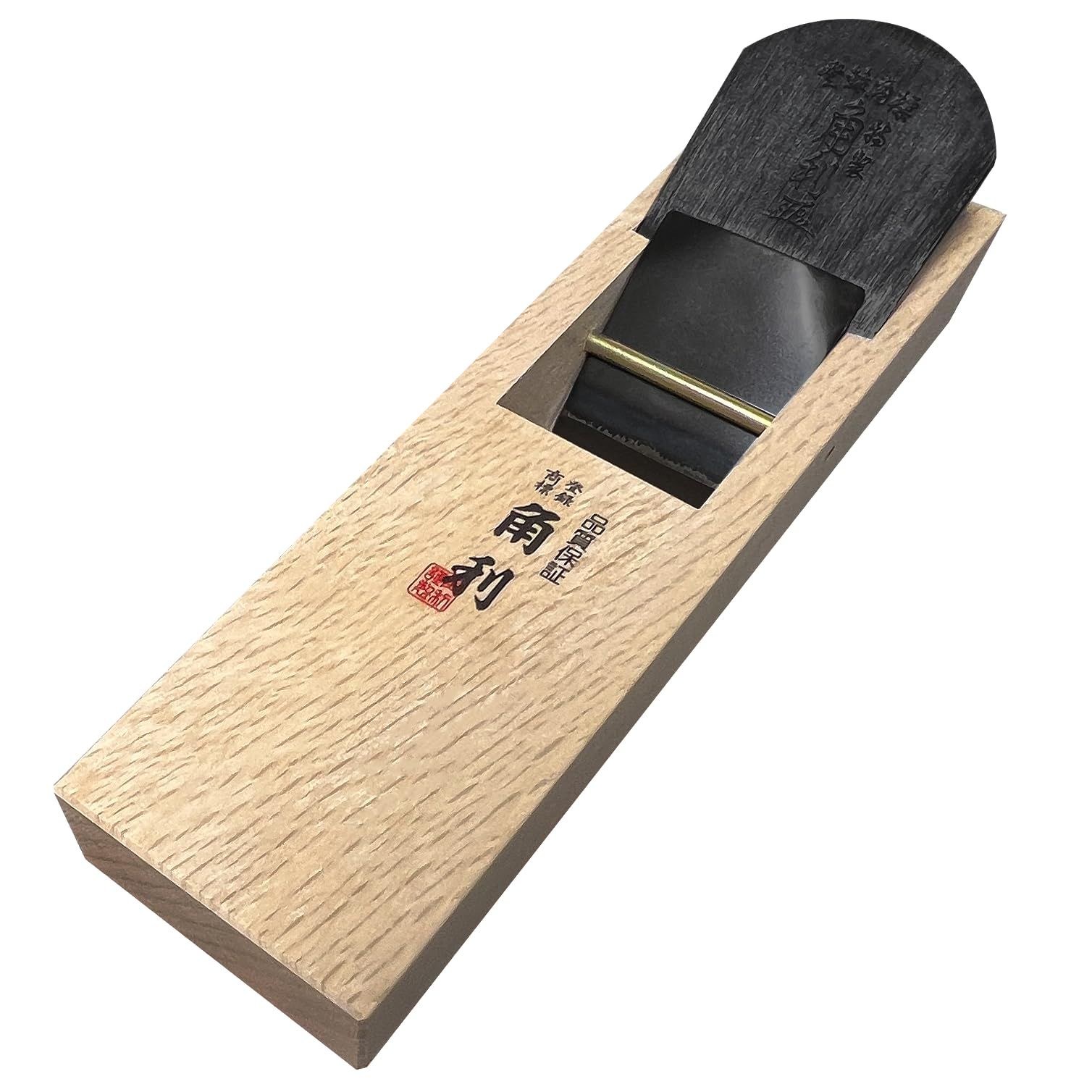 ☆新品☆角利(KAKURI) 二枚刃鉋 刃幅60mm カンナ かんな 平 DIY 大工道具 木材 表面 仕上 加工 12524 427004c2