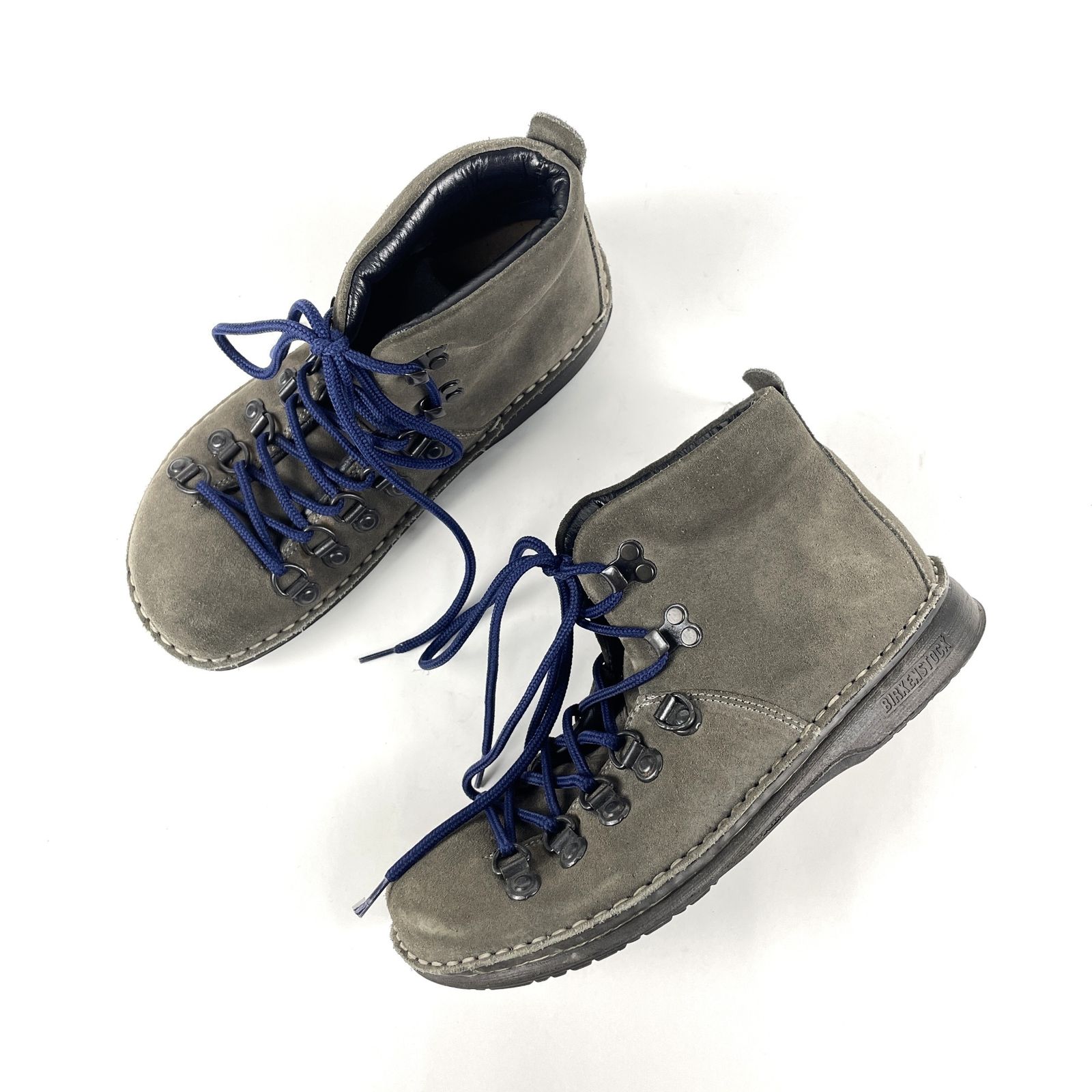 FOOTPRINTS　BIRKENSTOCK　フットプリンツ　ビルケンシュトック　MIDLAND　ミッドランド　レザーブーツ　マウンテンブーツ　24cm　グレー