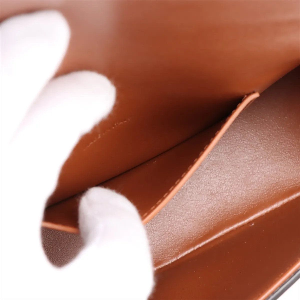 1円 未使用 セリーヌ タブゥ クラッチ レザー 2WAY ショルダーバッグ 斜め掛け ハンド 本革 ブラウン 茶色 レディース MMM DW51-10【中古】