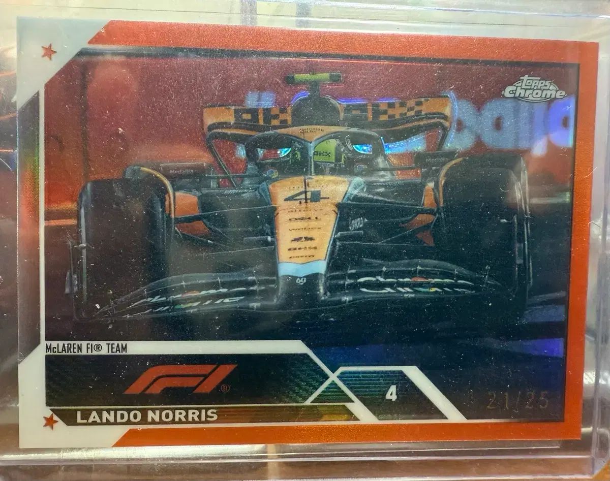 トップスf1 2023 ランド・ノーリス 25限定カード
