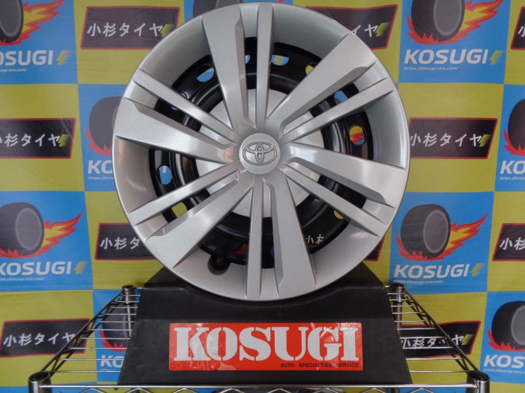 新車外し　トヨタ　ルーミー純正　14インチ　中古ホイール　4本セット　5J-14　4H100　+35　タンク　神奈川県　atsugiM174