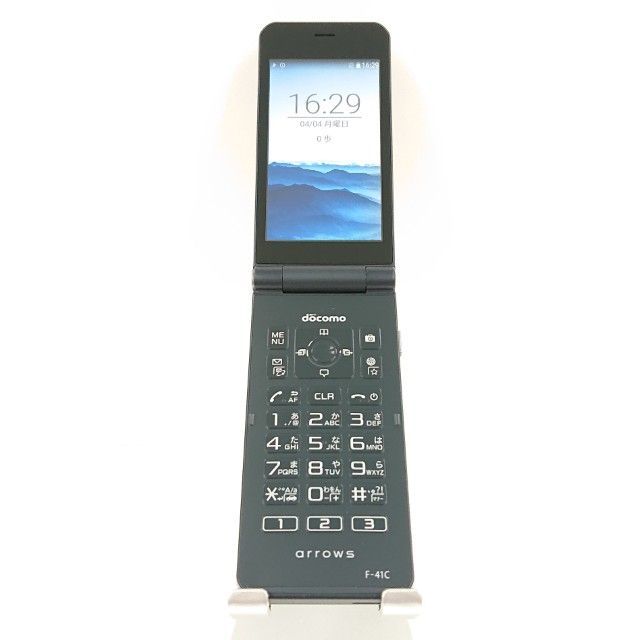 arrows ケータイ ベーシック F-41C ドコモ ネイビー 送料無料 本体 c19649