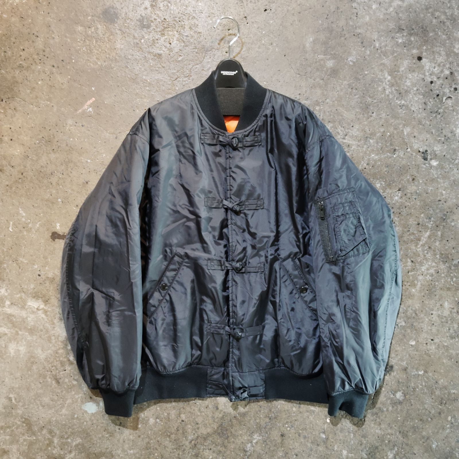 UNDERCOVER 22aw チャイナMA-1 ブラック 3 アンダーカバー 2022aw