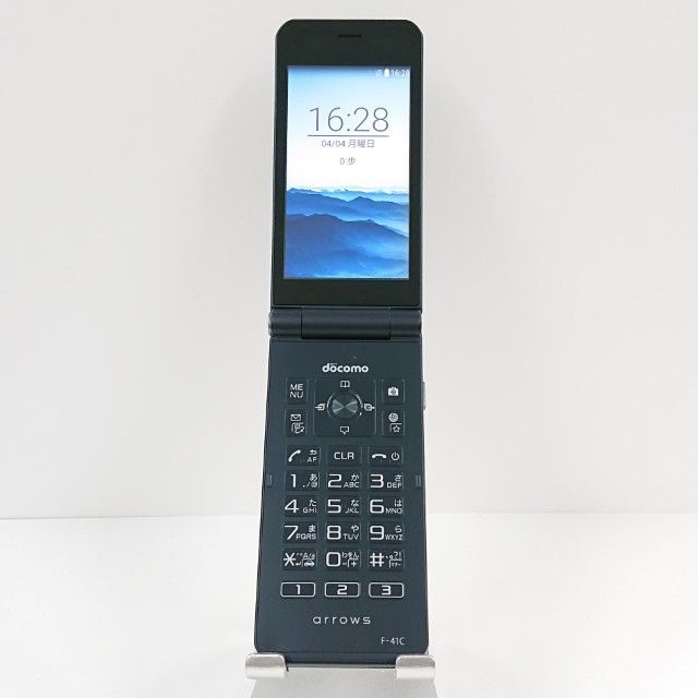 arrows ケータイ ベーシック F-41C ドコモ ネイビー 送料無料 本体 c19655