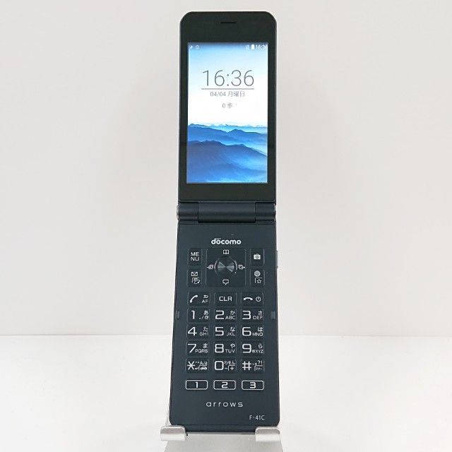 arrows ケータイ ベーシック F-41C ドコモ ネイビー 送料無料 本体 c19660