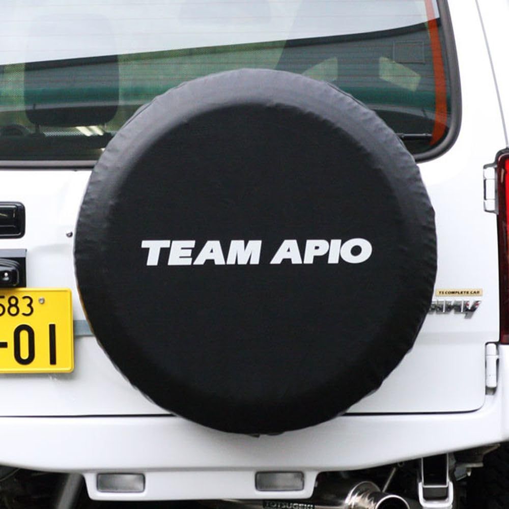 新品 アピオ(Apio) スペアタイヤカバー シリーズ 175/80R16用 黒無地 3013-S3 新品 アピオ(Apio) スペアタイヤカバー シリーズ 175/80R16用 黒無地 3013-S3