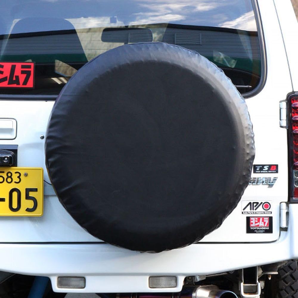 新品 アピオ(Apio) スペアタイヤカバー シリーズ 175/80R16用 黒無地 3013-S3 新品 アピオ(Apio) スペアタイヤカバー シリーズ 175/80R16用 黒無地 3013-S3