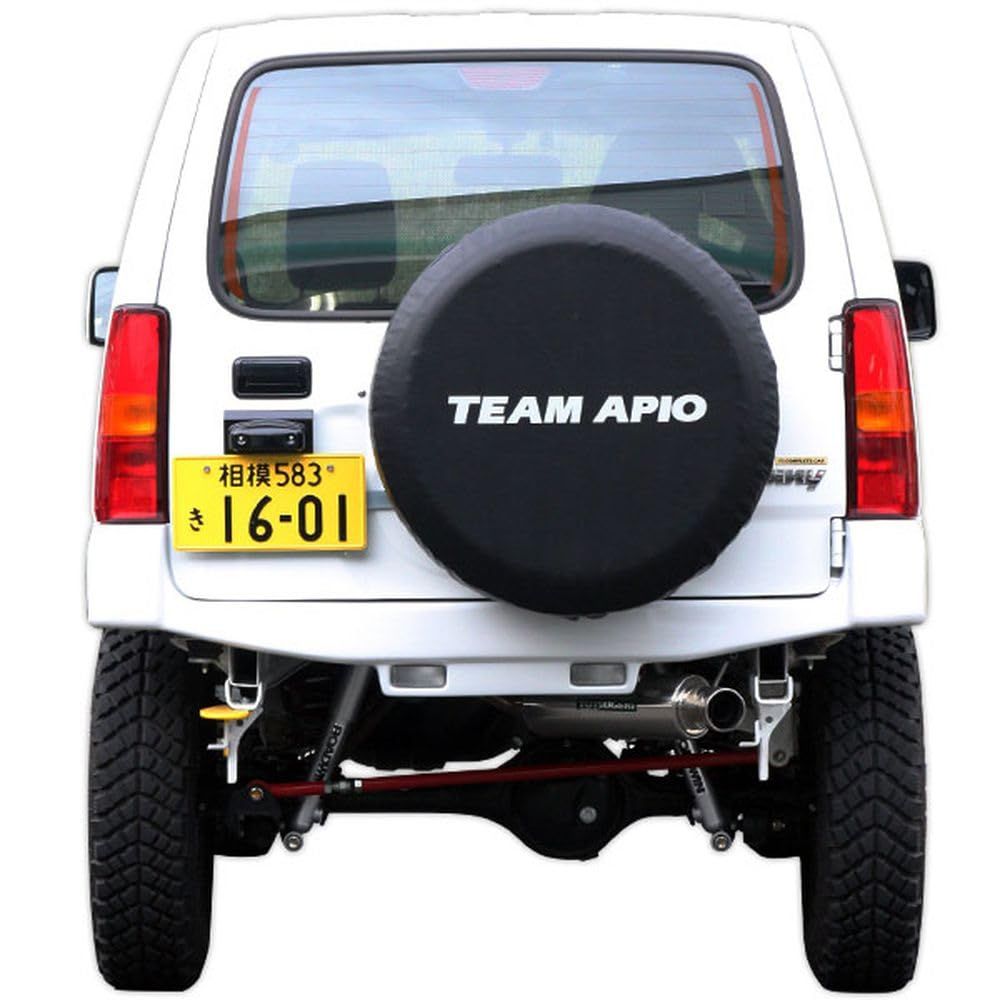 新品 アピオ(Apio) スペアタイヤカバー シリーズ 175/80R16用 黒無地 3013-S3 新品 アピオ(Apio) スペアタイヤカバー シリーズ 175/80R16用 黒無地 3013-S3