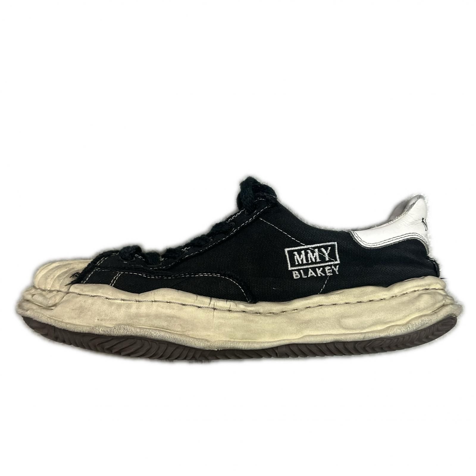 Maison MIHARA YASUHIRO BLAKEY LOW ブレイキー キャンバス スニーカー メゾンミハラヤスヒロ 10FW712 44 （16255M）