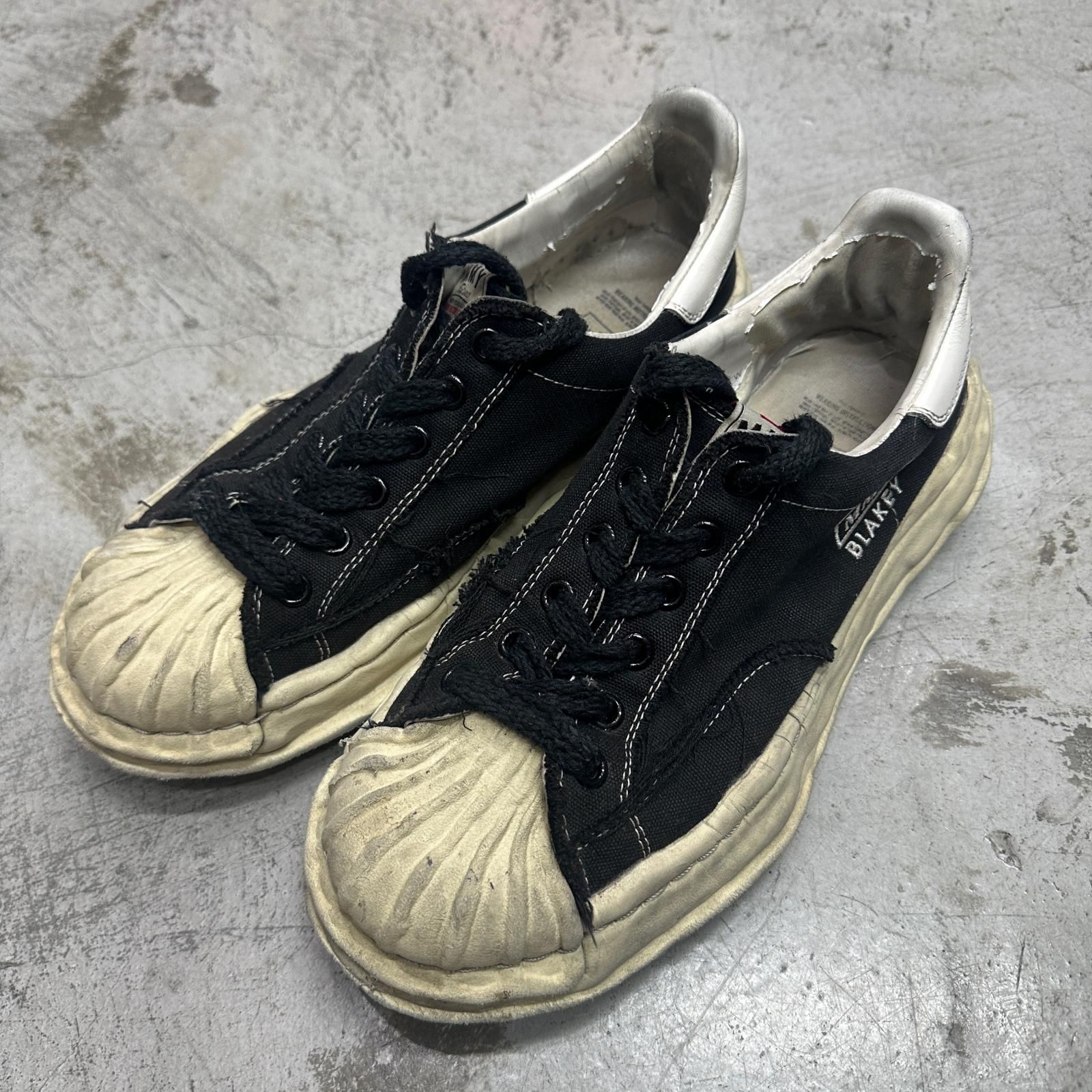 Maison MIHARA YASUHIRO BLAKEY LOW ブレイキー キャンバス スニーカー 