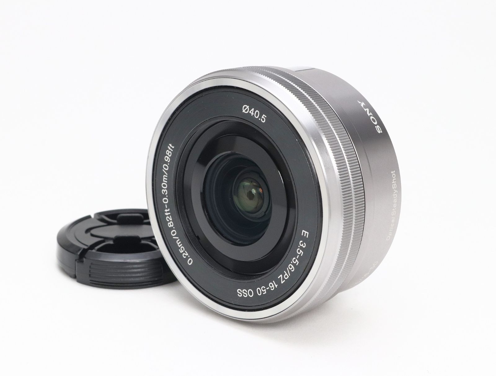 A (美品) SONY ソニー E PZ 16-50mm F3.5-5.6 OSS SELP1650 シルバー