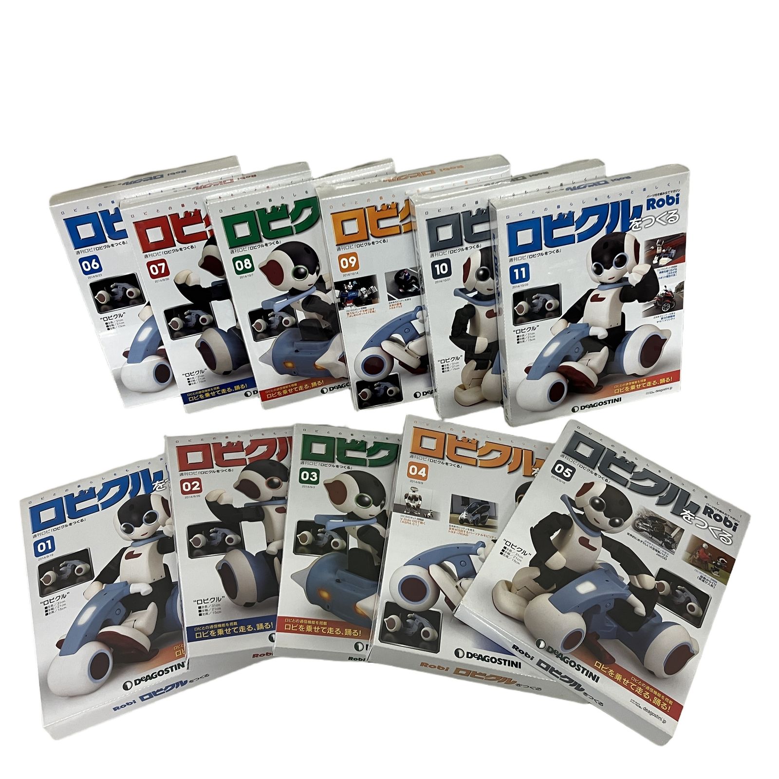 ディアゴスティーニ 週刊Robi ロビ ロビクルをつくる パーツ組み立てマガジン まとめ売り ホビー 未使用 未開封 T11062967 ディアゴスティーニ 週刊Robi ロビ ロビクルをつくる パーツ組み立てマガジン まとめ売り ホビー 未使用 未開封 T11062967