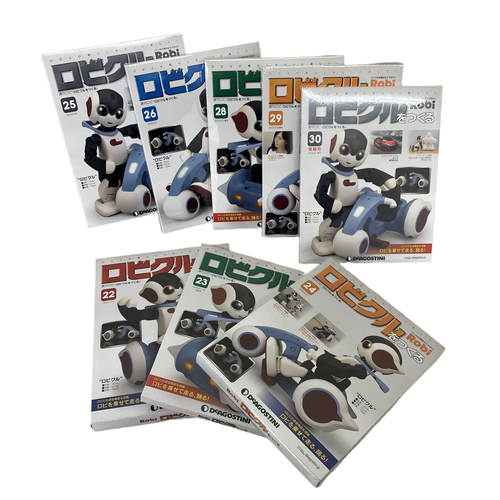 ディアゴスティーニ 週刊Robi ロビ ロビクルをつくる パーツ組み立てマガジン まとめ売り ホビー 未使用 未開封 T11062967 ディアゴスティーニ 週刊Robi ロビ ロビクルをつくる パーツ組み立てマガジン まとめ売り ホビー 未使用 未開封 T11062967