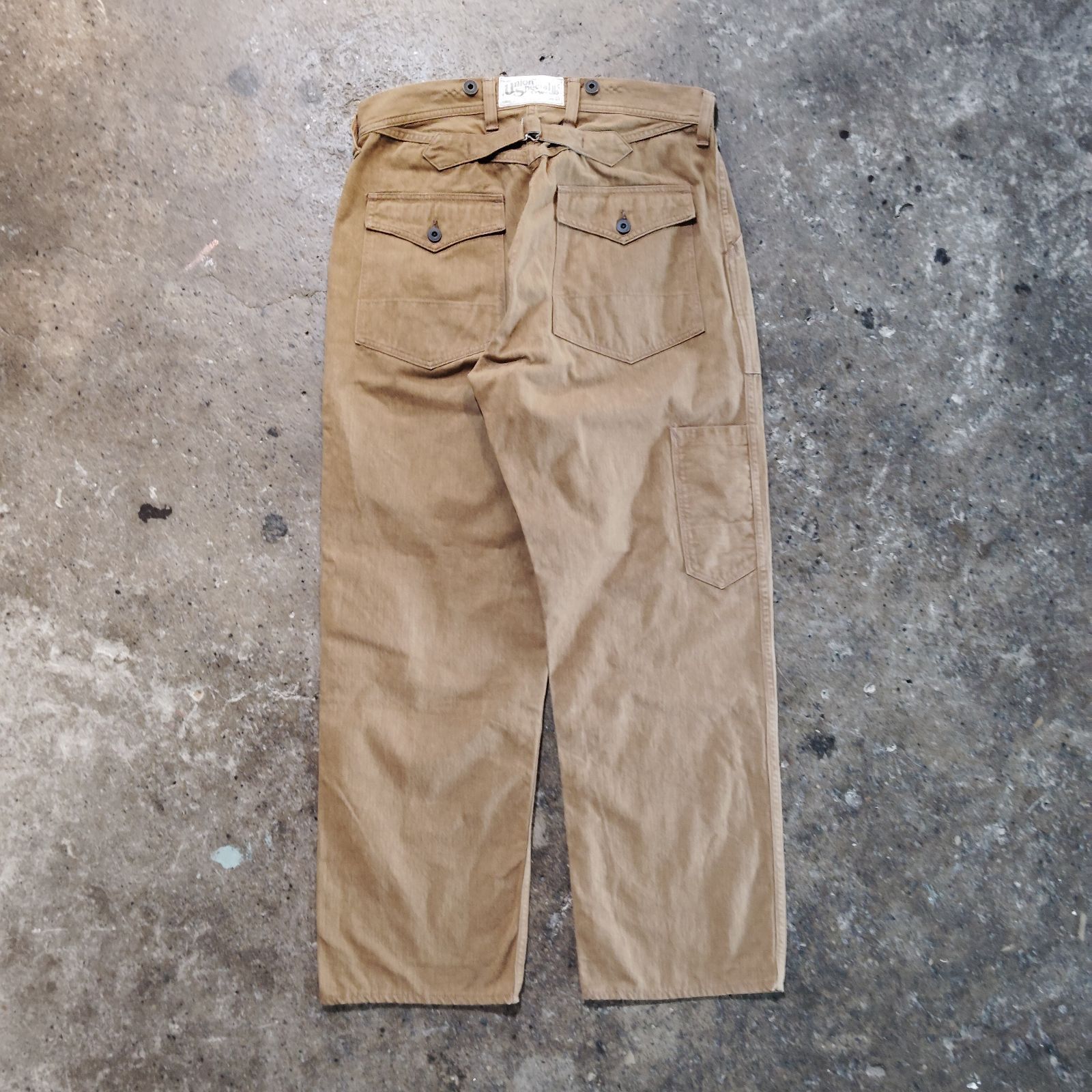 FREEWHEELERS STEAM DONKEY OVERALLS W34 L32 フリーホイーラーズ