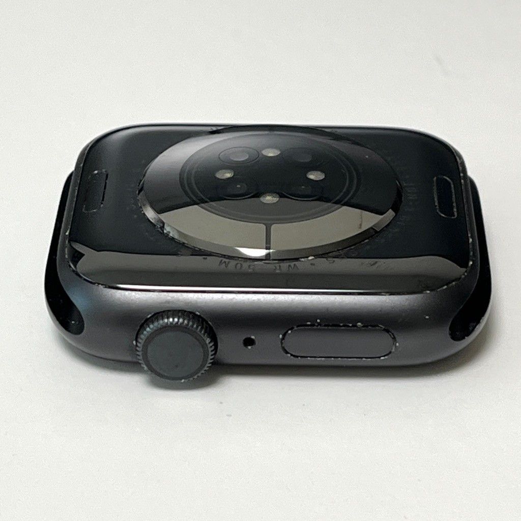 Apple Watch Series6 GPS 44mm アルミニウム バッテリー79% M00H3J/A スペースグレイ バンドM/L A2292 本体 中古 S416