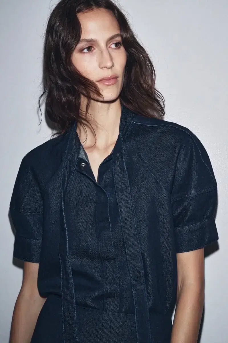 スペイン ZARA デニム シャツ