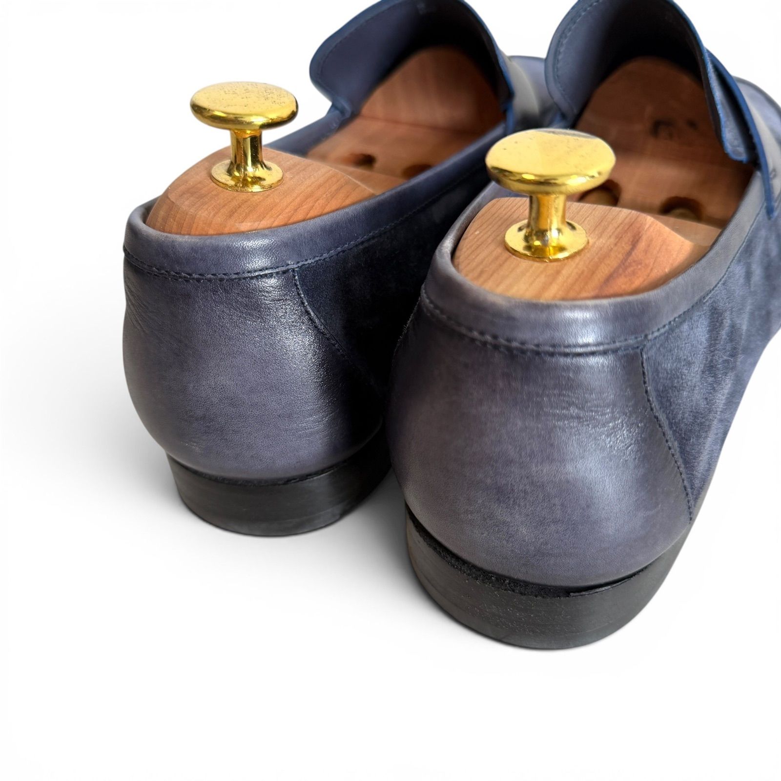 BERLUTI ベルルッティ コインローファー ロレンツォ レザー スエード 