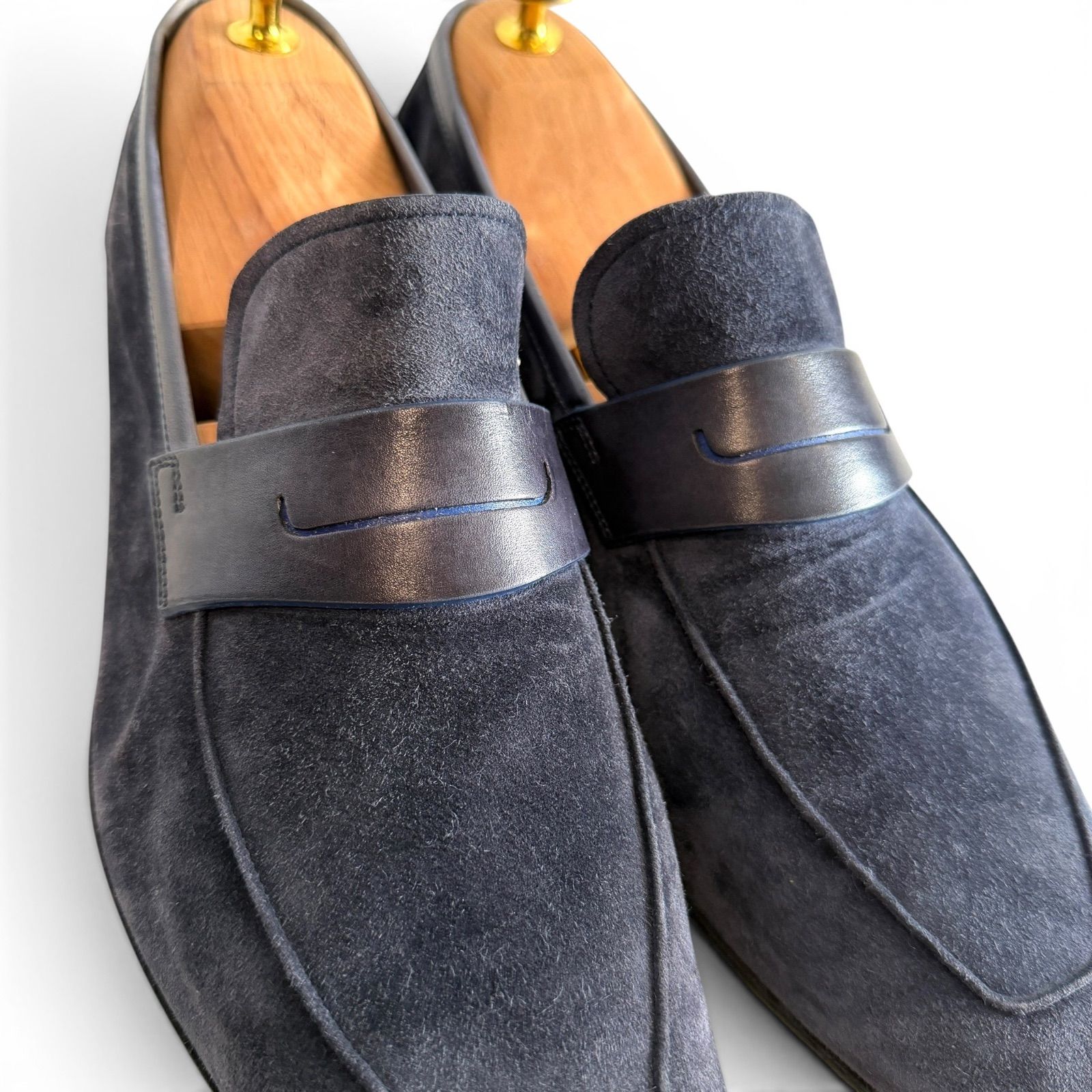BERLUTI ベルルッティ コインローファー ロレンツォ レザー スエード 