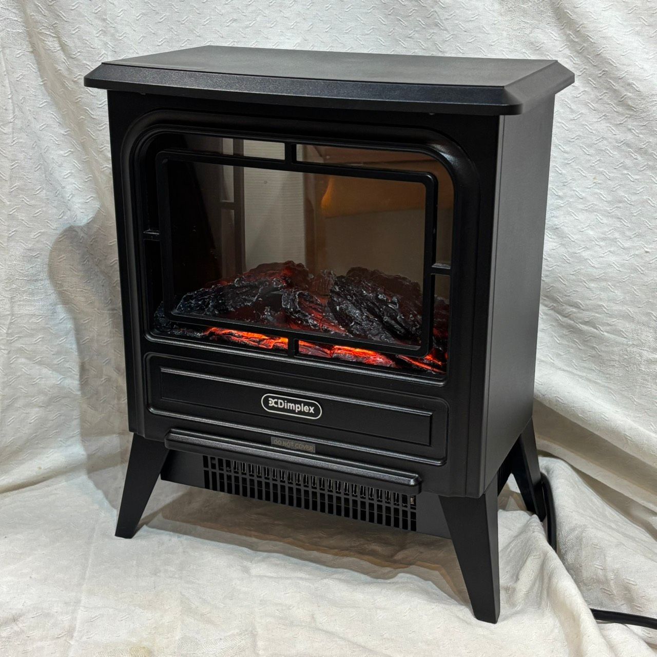 499 Dimplex TNY12J ディンプレックス 電気暖炉 暖炉型ファンヒーター 電気ストーブ ブラック 暖炉ヒーター インテリア暖房 擬似炎 暖房器具