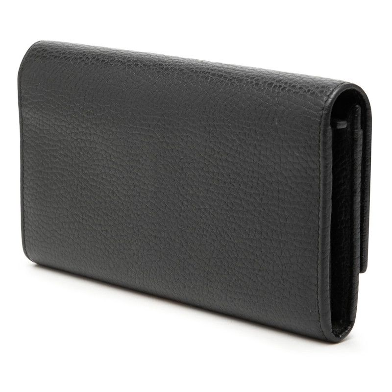 グッチ GGマーモント 長財布 456116 ブラック レザー レディース GUCCI【1-0271326】 グッチ GGマーモント 長財布 456116 ブラック レザー レディース GUCCI【1-0271326】
