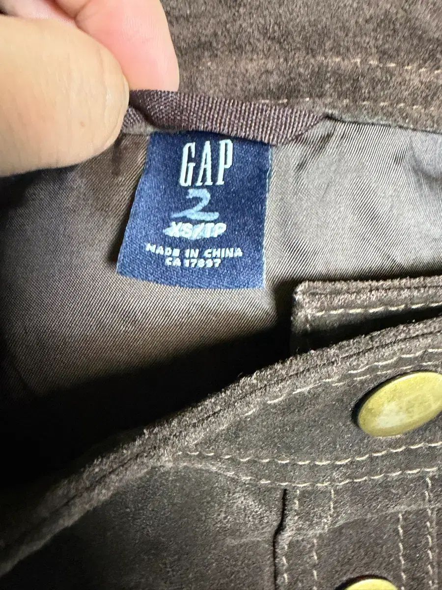aftermonday ヴィンテージ GAP ギャップ リアル スウェード スカート ブラウン