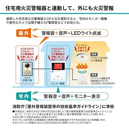 パナソニック テレビドアホン あんしん応答機能 火災報知器連動 録画 録音 モニター 3.5型カラー液晶 玄関子機 露出型 標準レンズ LEDライト VL-SE35KLA★m e95e6ad0 パナソニック テレビドアホン あんしん応答機能 火災報知器連動 録画 録音 モニター 3.5型カラー液晶 玄関子機 露出型 標準レンズ LEDライト VL-SE35KLA★m e95e6ad0
