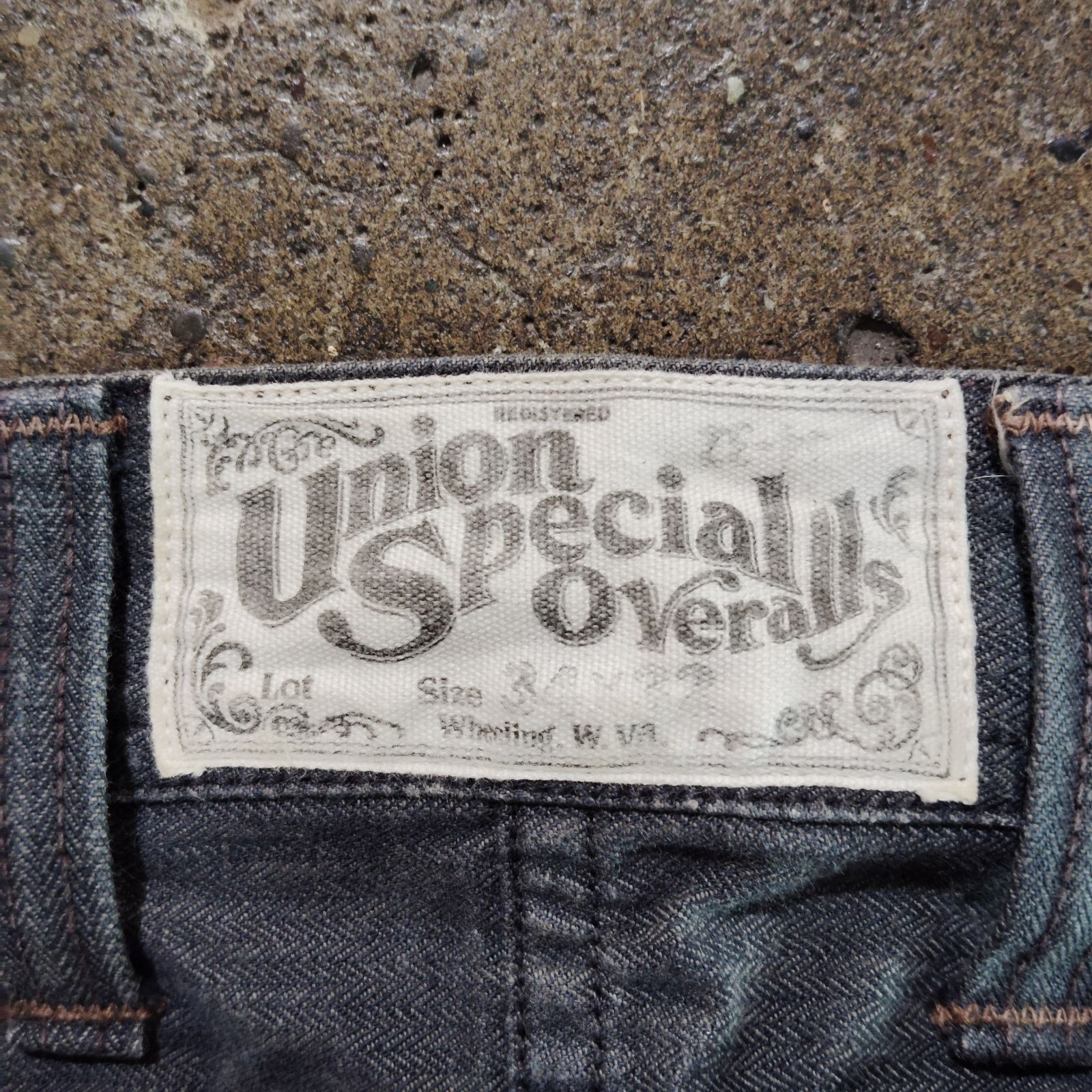 FREEWHEELERS STEAM DONKEY OVERALLS HBT W34 L32 フリーホイーラーズ