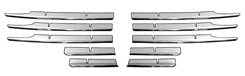 BRIGHTZ アトラス F24 超鏡面ステンレスメッキフロントグリルモール 10PC 【 TRUCK-M-004 】 F 24 21653as b54022b9