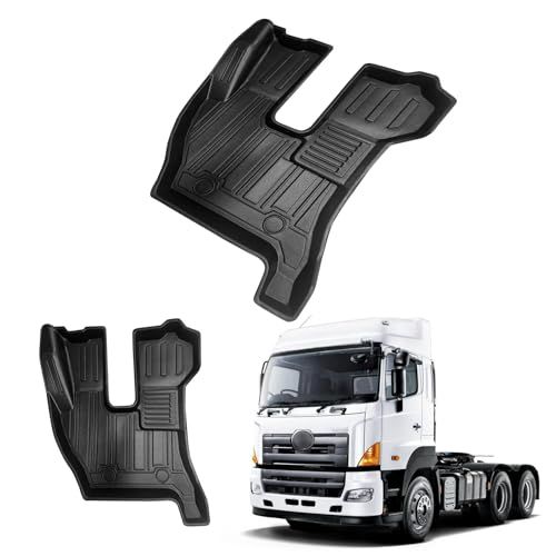 適合対応日野・プロフィア 700系 運転席専用フロアマット 2017年5月-現行車種 Hino Profia フロアマット 3D防水マット TPE素材 防水 耐汚れ 耐摩擦 内装 簡単取付 保護パーツ カー用品（1Pセット）as f75892ae