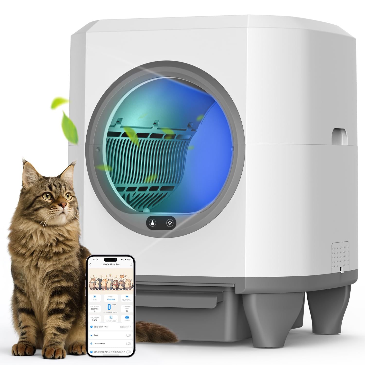 OROLEY 猫 自動トイレ 猫 トイレ 自動 猫トイレ 自動 自動トイレ 猫 猫