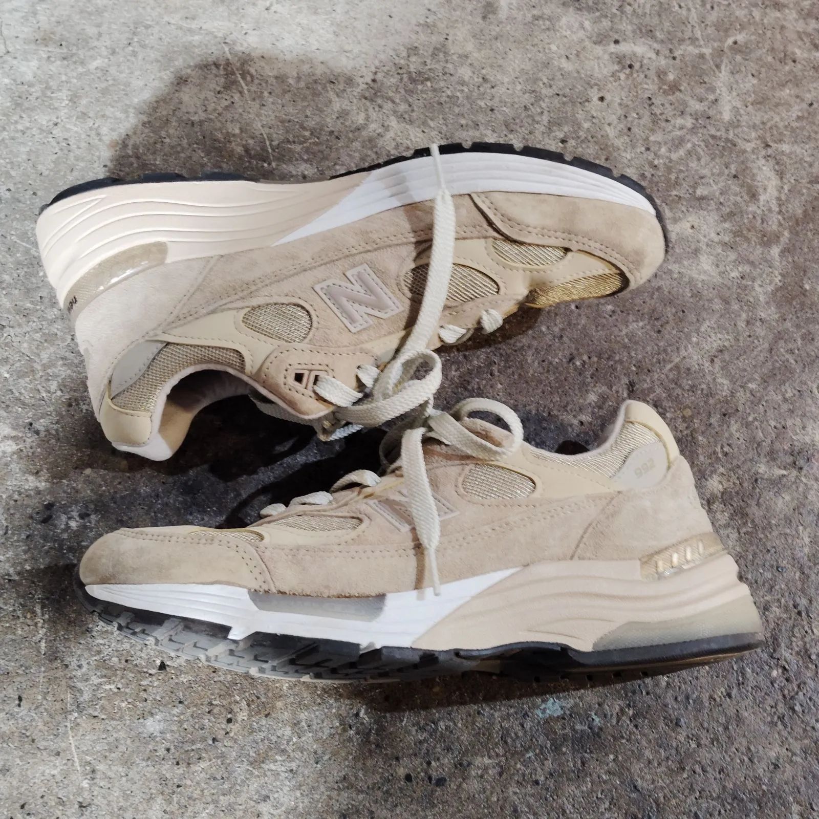 New Balance M992TN TAN スニーカー 992 ベージュ 25.5cm 