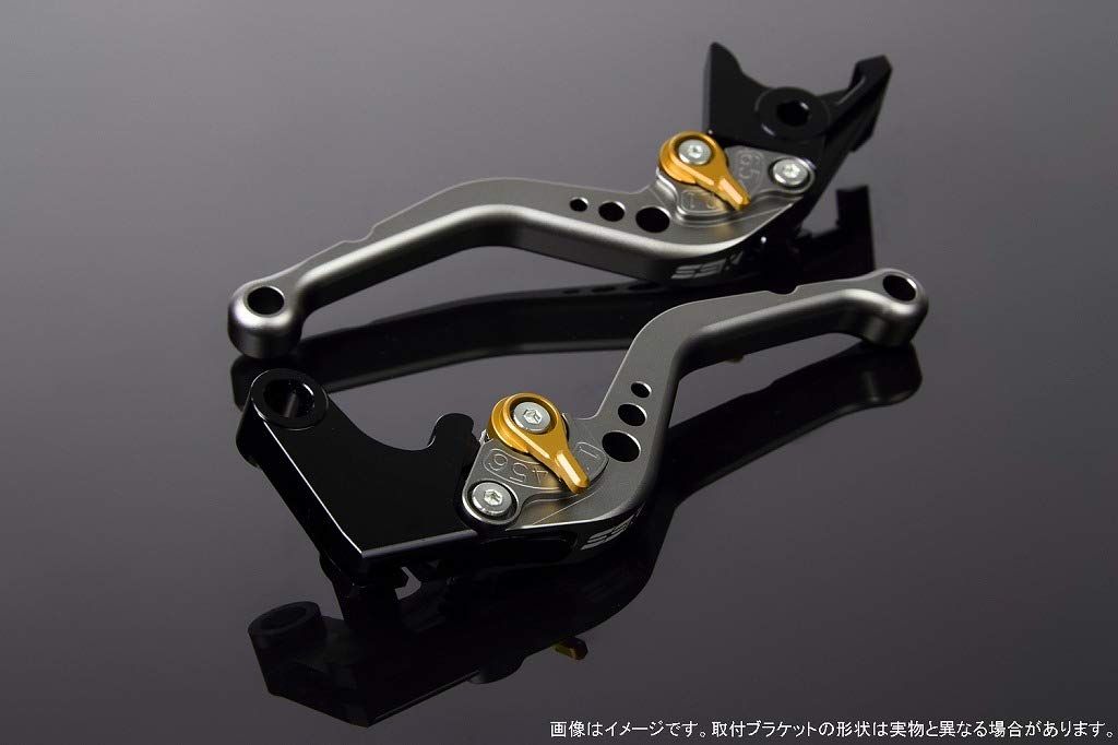 新品 SSK スピードラ アジャストレバーセット スタンダードショート レバー本体カラー:マットチタン アジャスターカラー:マットゴールド HONDA ADV150 KF38 10,553円