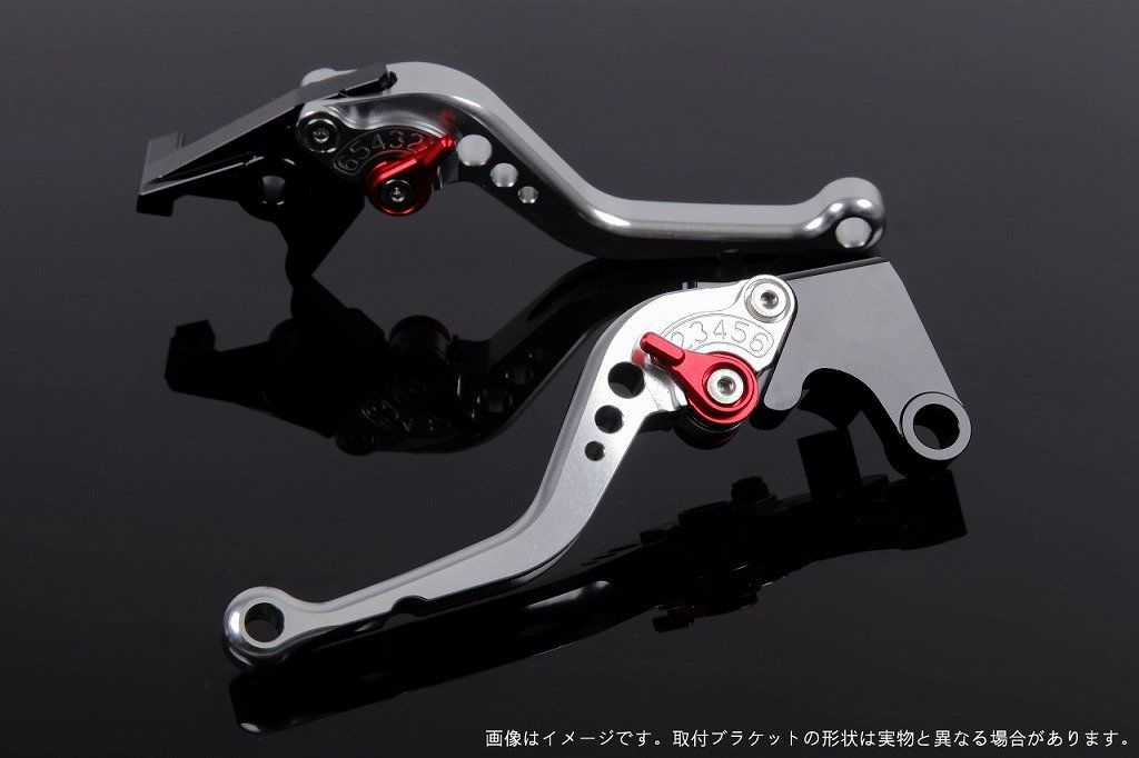 新品 SSK スピードラ アジャストレバーセット スタンダードショート レバー本体カラー:シルバー アジャスターカラー:レッド HONDA ADV150 KF38 10,803円